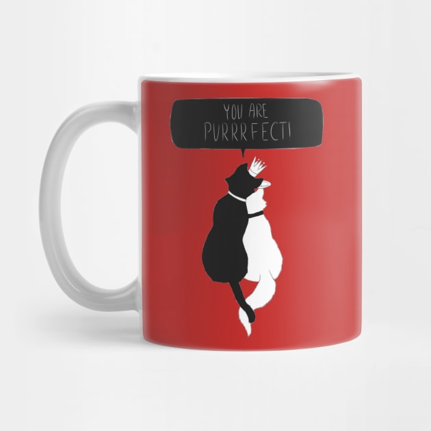 Valentine Cat, you are purrrfecti by stark.shop